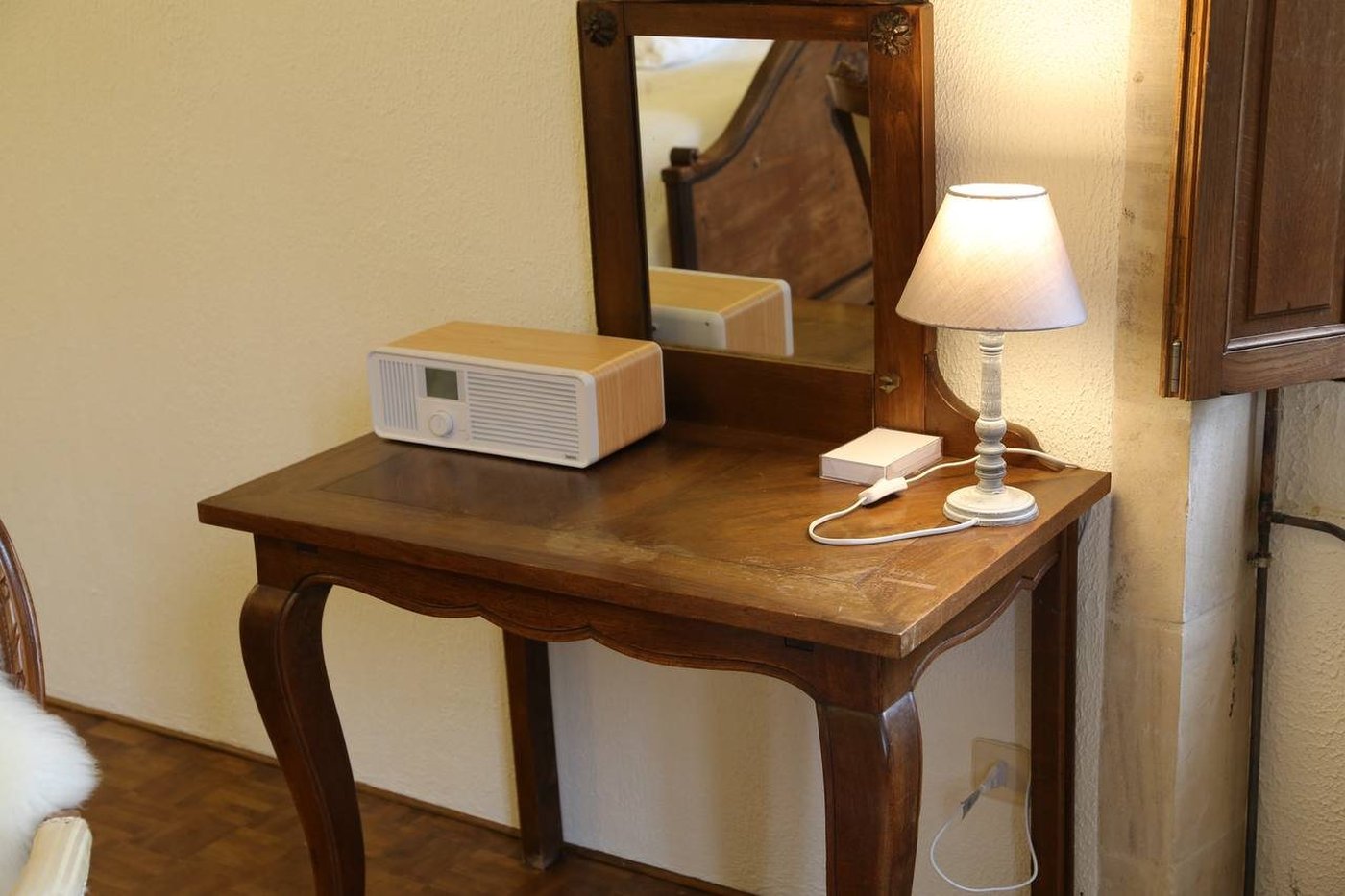 La coiffeuse et son miroir