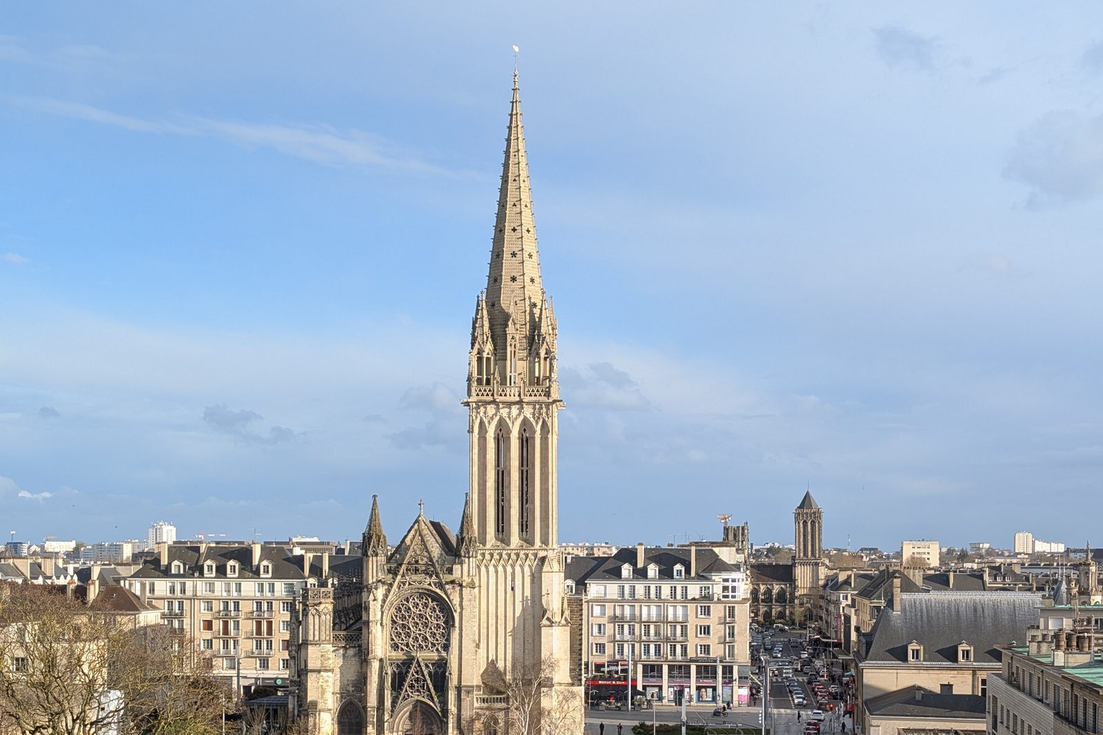 Caen et son abbaye aux Hommes